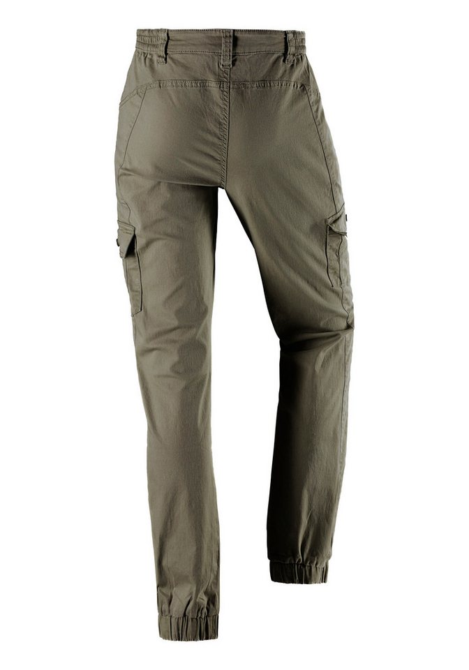 Vivance Active by Lascana Trekkinghose Cargo Jeans Optik Baumwollmix mit Cargo Taschen Bild 3