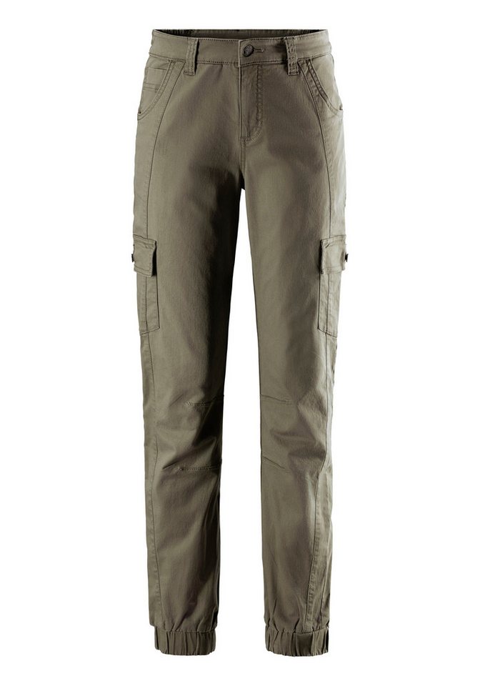 Vivance Active by Lascana Trekkinghose Cargo Jeans Optik Baumwollmix mit Cargo Taschen Bild 5