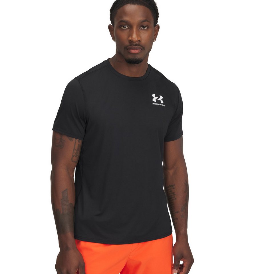 Under Armour® Trainingsshirt UA HEATGEAR FITTED SS mit 4-Wege-Stretch, atmungsaktiv, schnell trocknend, Slim Fit Passform