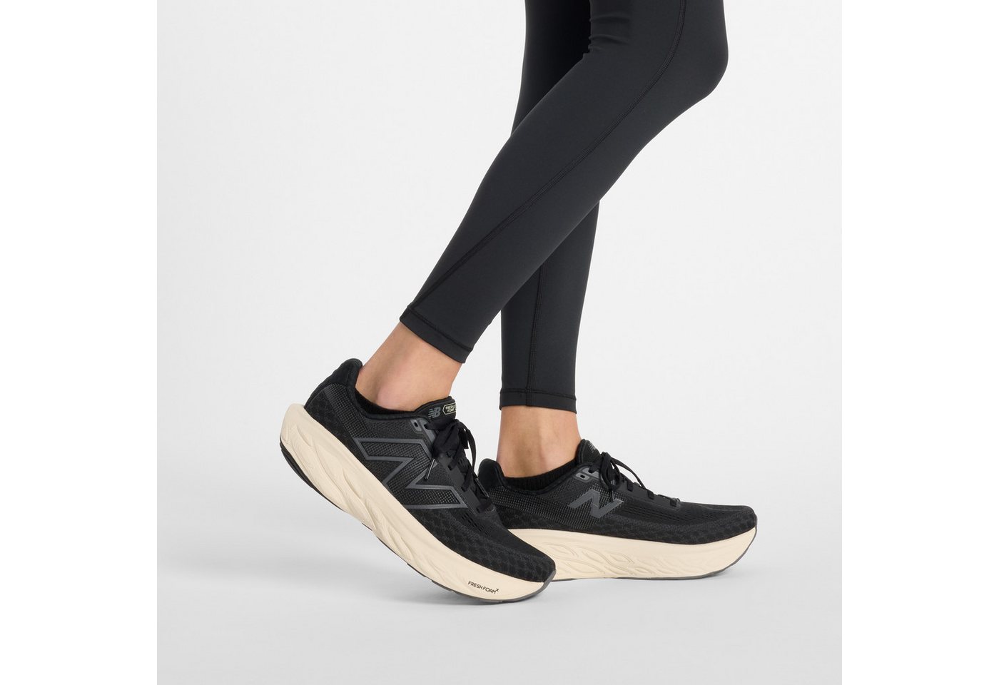 New Balance Lauftights Sleek High Rise Legging 25" für Laufen, mit hohem Bund Bild 2