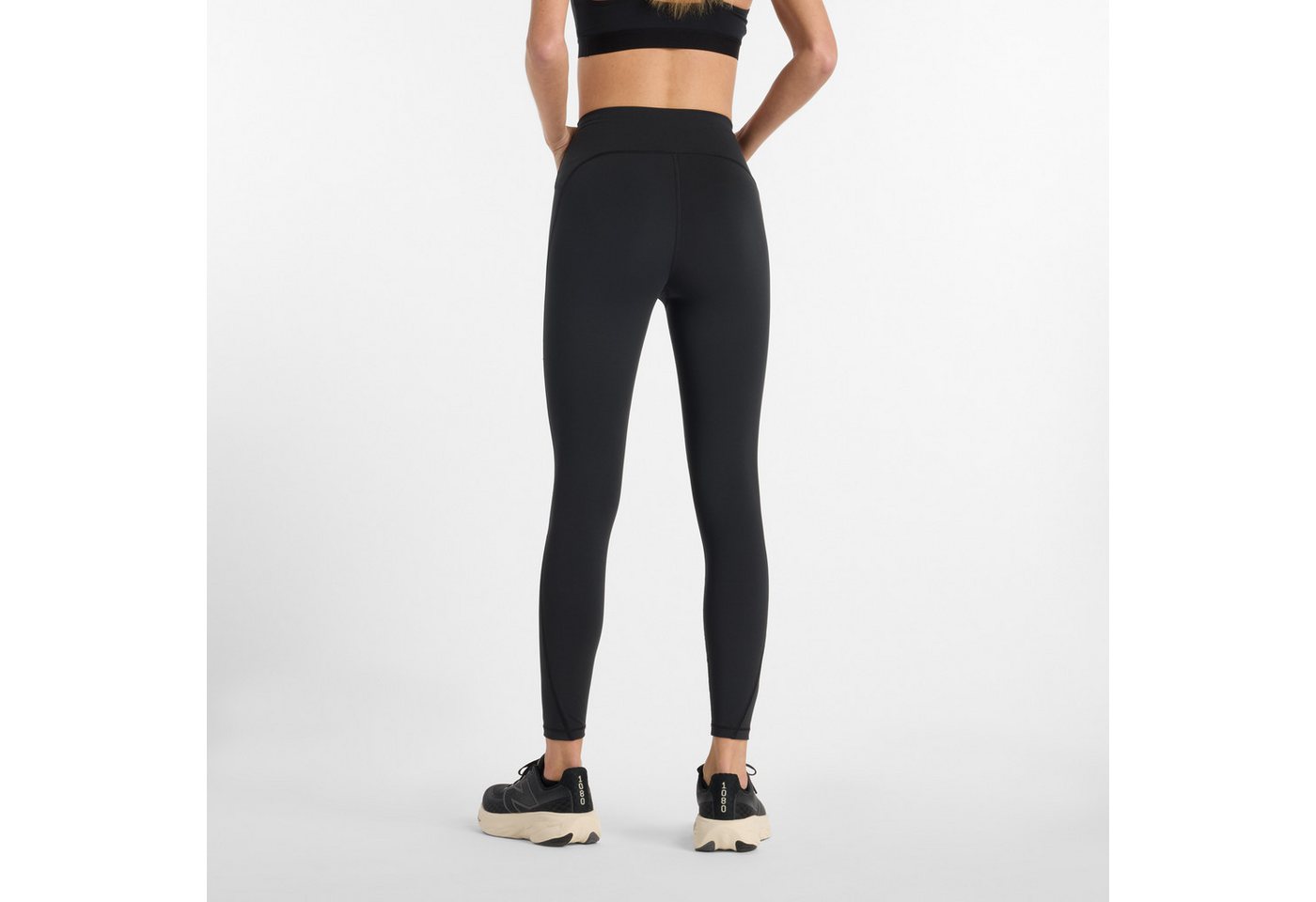 New Balance Lauftights Sleek High Rise Legging 25" für Laufen, mit hohem Bund Bild 5