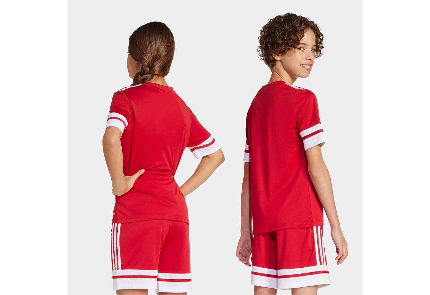 adidas Performance Fußballtrikot SQUADRA 25 KIDS TRIKOT für Kinder, mit AEROREADY-Technologie, aus Polyester, Kurzarmdesign Bild 3