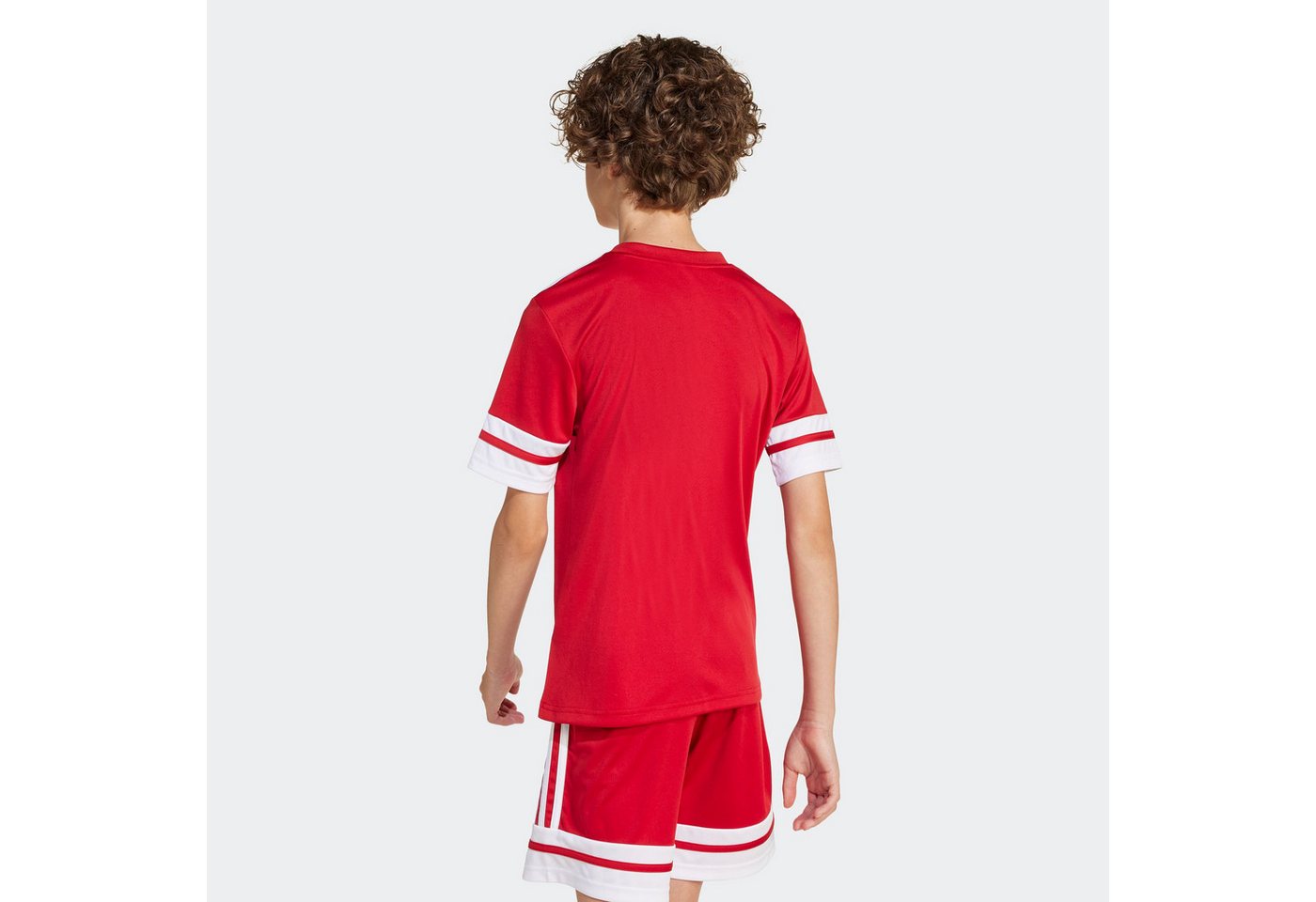 adidas Performance Fußballtrikot SQUADRA 25 KIDS TRIKOT für Kinder, mit AEROREADY-Technologie, aus Polyester, Kurzarmdesign Bild 4