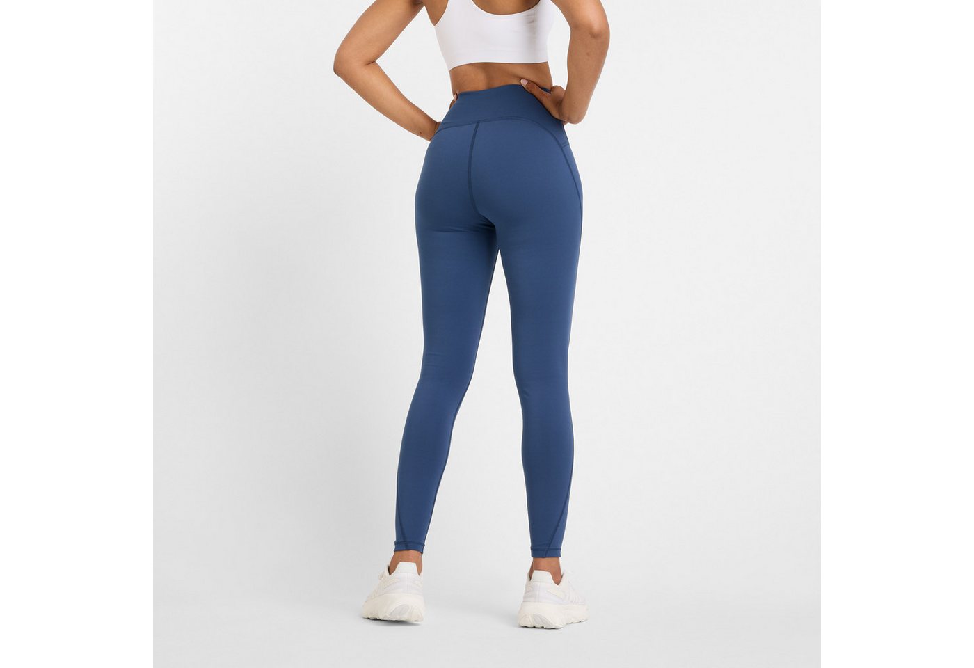 New Balance Lauftights Sleek High Rise Legging 27" mit Elasthan-Anteil, aus Polyester und Elasthan, High-Rise-Bund Bild 2