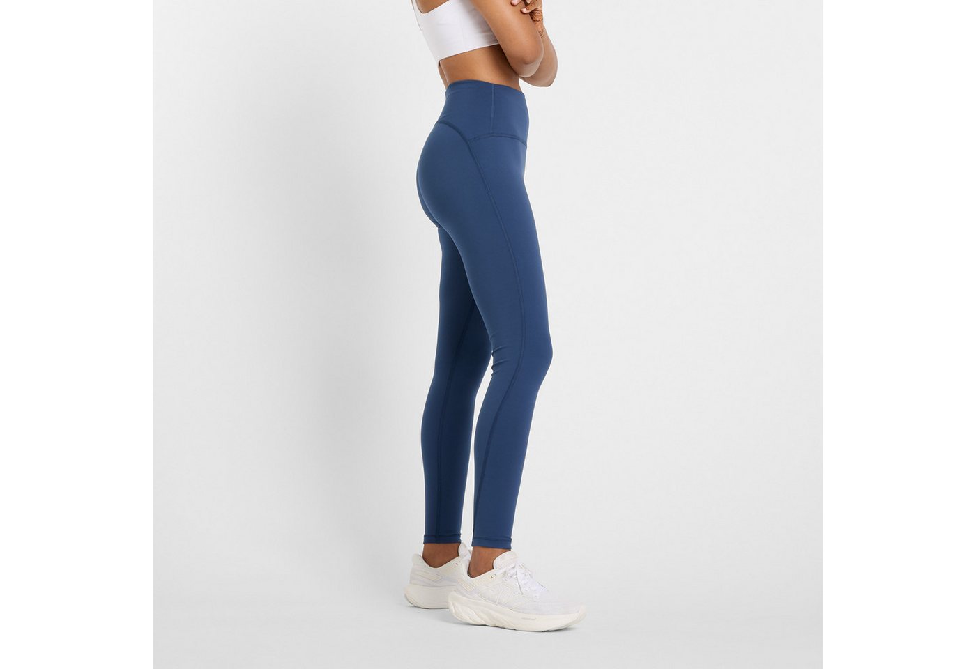 New Balance Lauftights Sleek High Rise Legging 27" mit Elasthan-Anteil, aus Polyester und Elasthan, High-Rise-Bund Bild 3