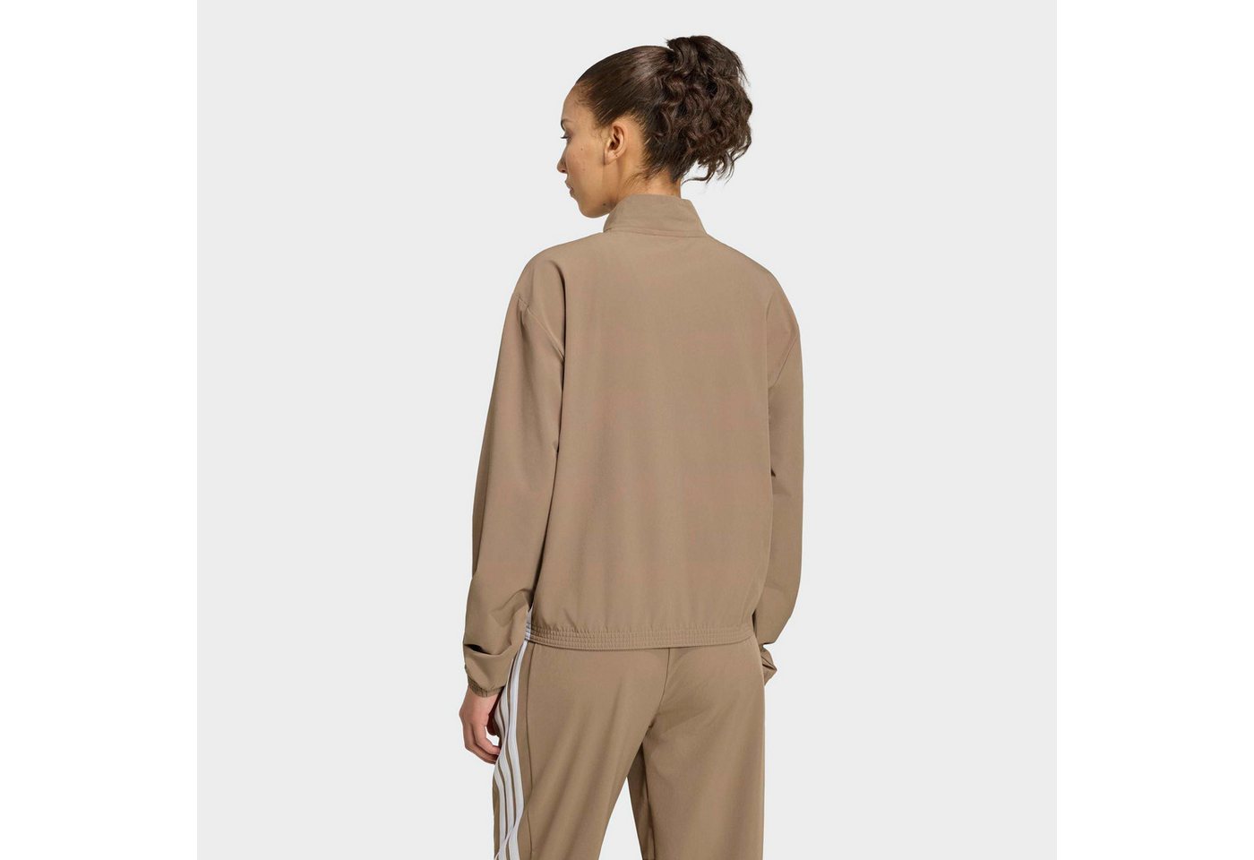 adidas Performance Trainingsjacke TRAIN ESSENTIALS 3-STREIFEN WOVEN WARM-UP mit Elasthan-Anteil, normale Länge Bild 3