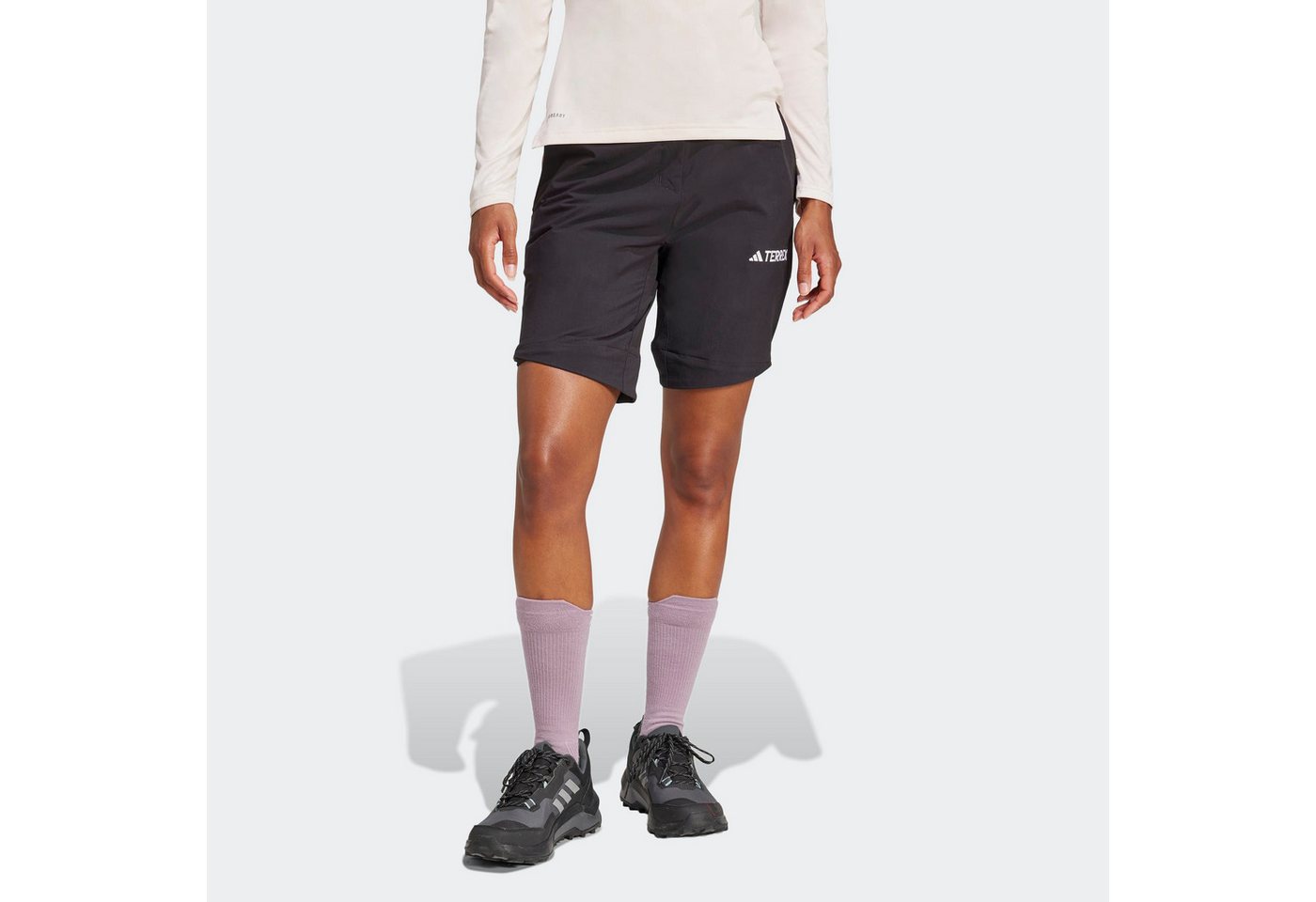 adidas TERREX Outdoorhose MULTI ZIP-OFF für Erwachsene, mit Reißverschluss, aus Kunstfaser