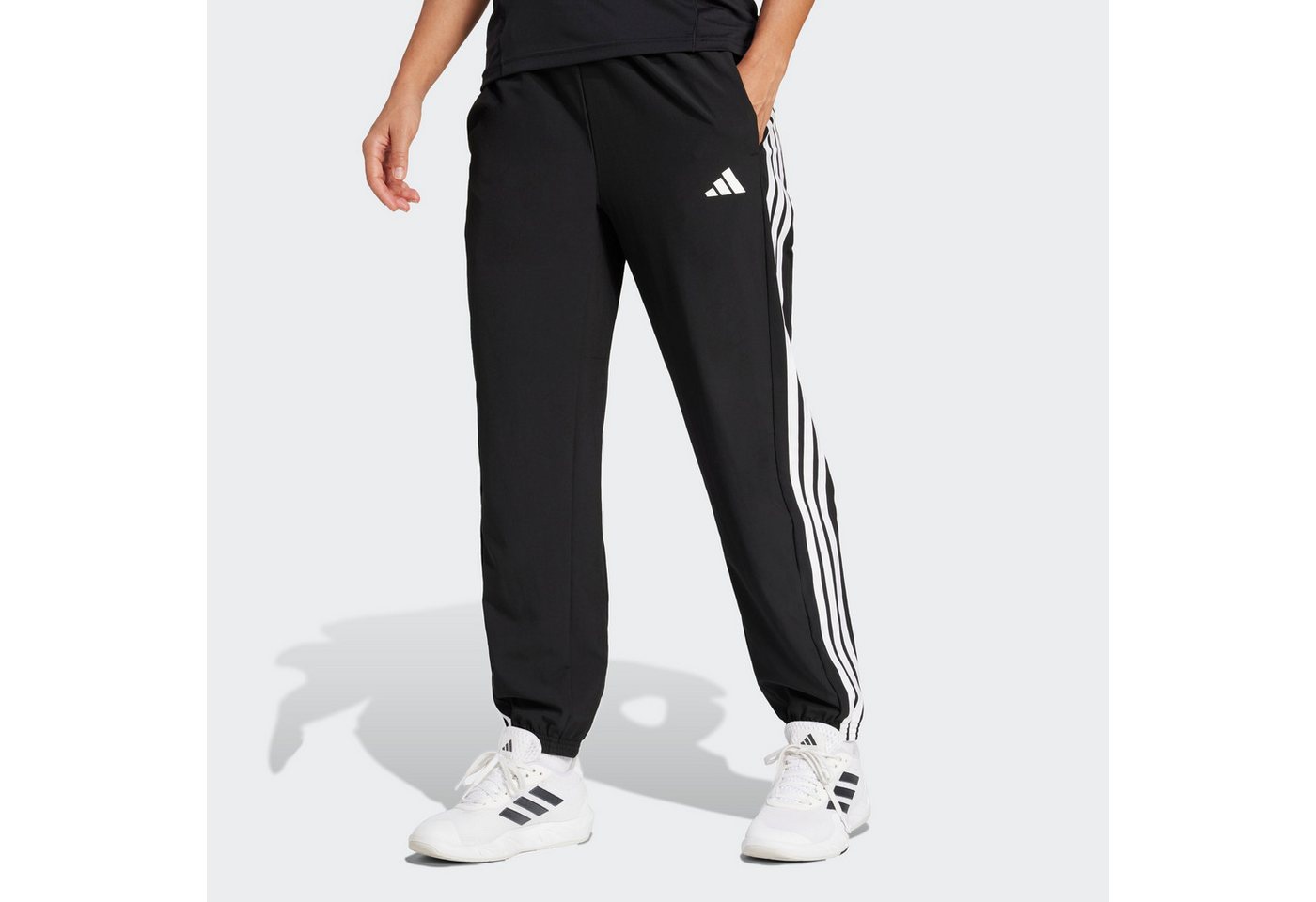 adidas Performance Sporthose TRAIN ESSENTIALS 3-STREIFEN WOVEN Bild 2