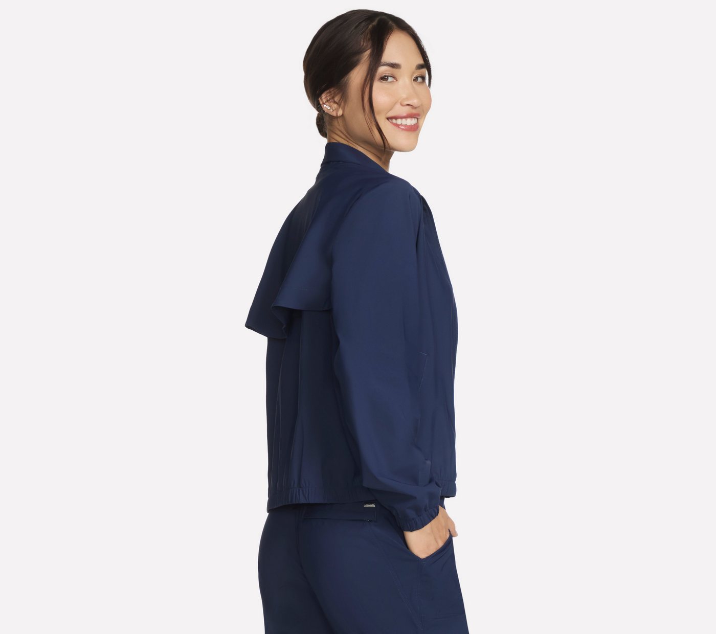 Skechers Trainingsjacke aus Nylon und Elasthan, auch in großen Größen Bild 3