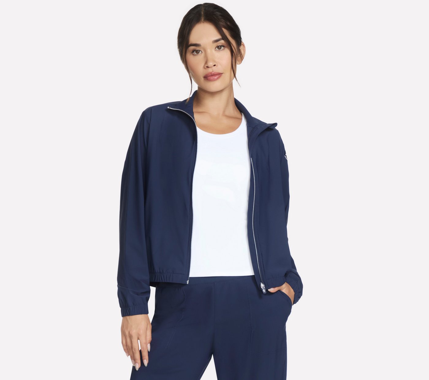 Skechers Trainingsjacke aus Nylon und Elasthan, auch in großen Größen Bild 4