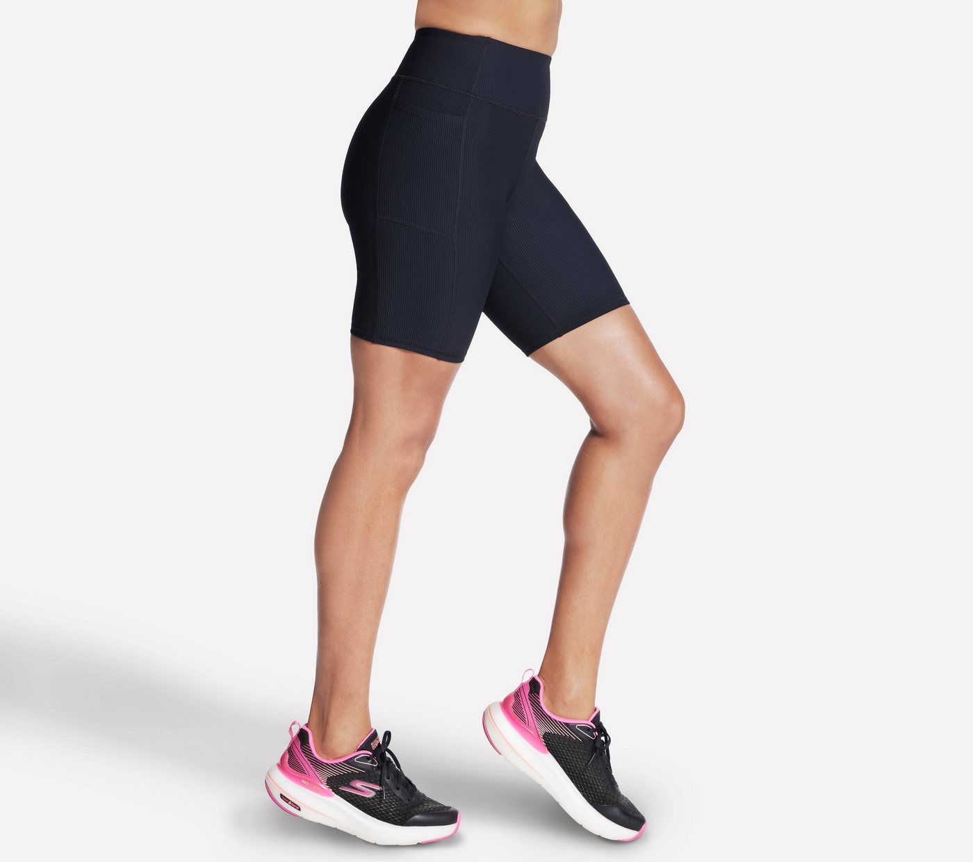 Skechers Radlerhose mit scheuerfreien Nähten, aus atmungsaktivem GO FLEX RIB™ Mischgewebe Bild 4