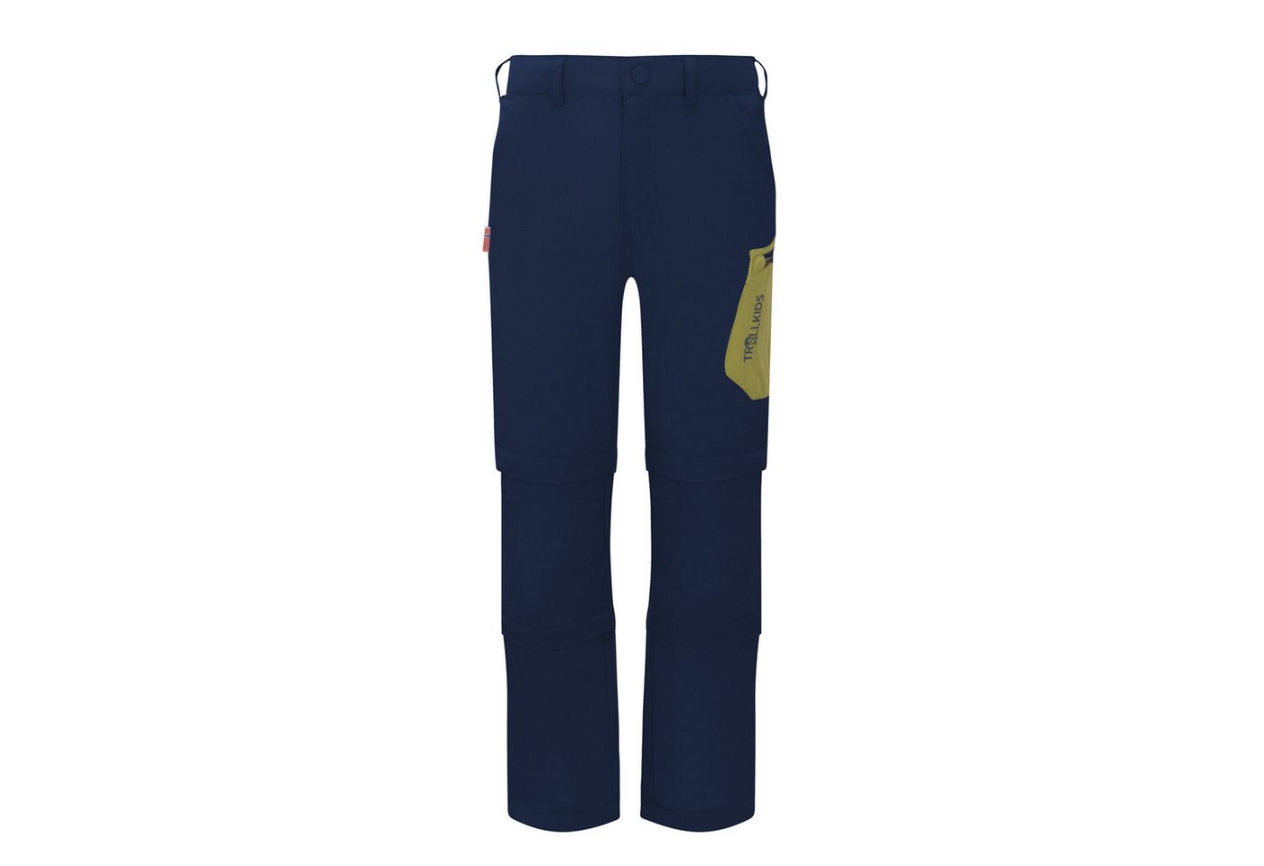 TROLLKIDS Zip-off-Hose Kids Preikestolen Double Zip-Off Pants doppelte Zip-off-Funktion, atmungsaktives Material, schnelltrocknend