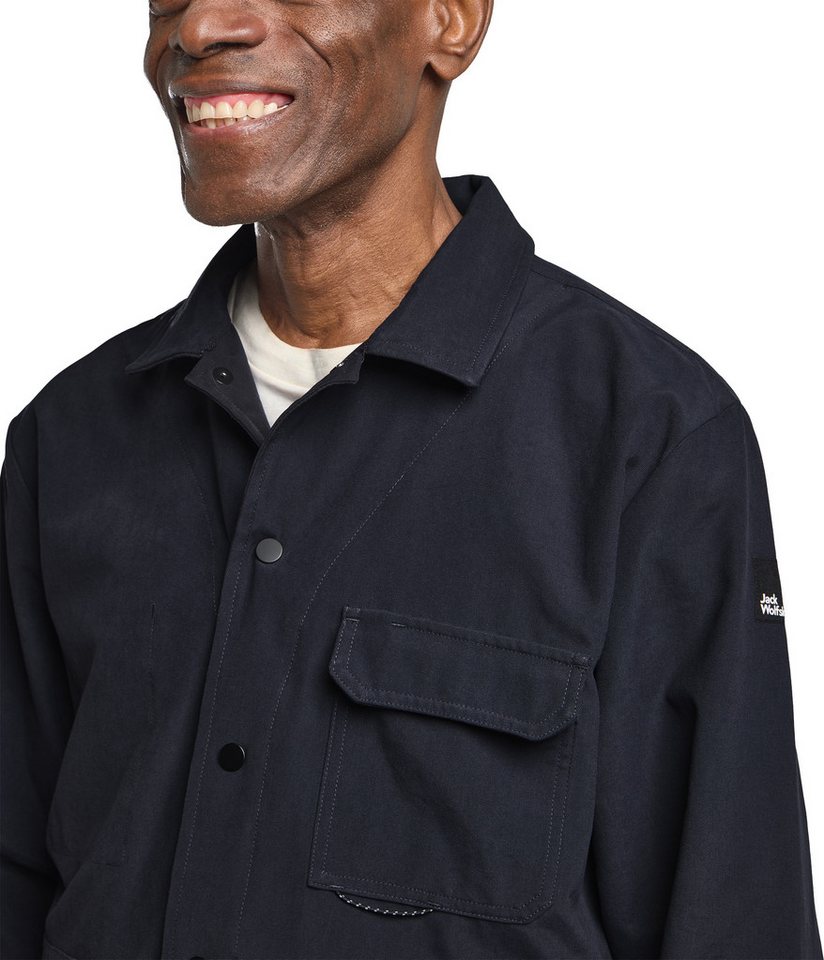 Jack Wolfskin Outdoorhemd TERRACADE OVERSHIRT M Outdoorjacke, Mischung aus Hemd und Jacke Bild 2