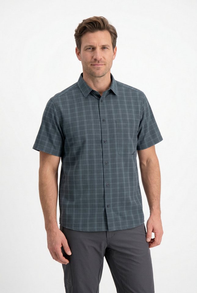Jack Wolfskin Funktionshemd MESETA SHIRT M mit zwei Brusttaschen, schnell trocknend, atmungsaktiv