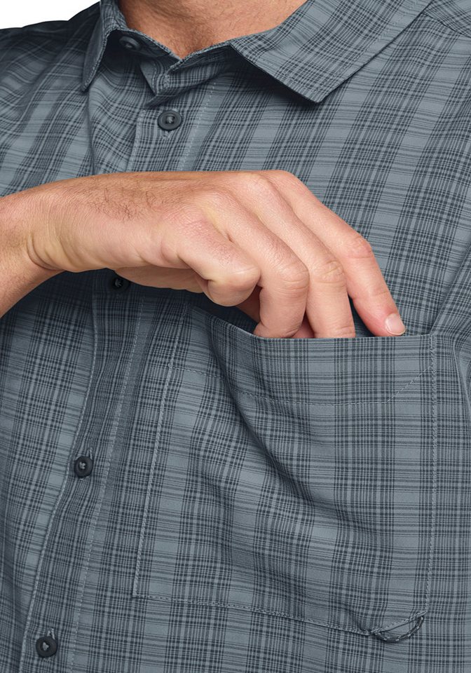 Jack Wolfskin Funktionshemd MESETA SHIRT M mit zwei Brusttaschen, schnell trocknend, atmungsaktiv Bild 5