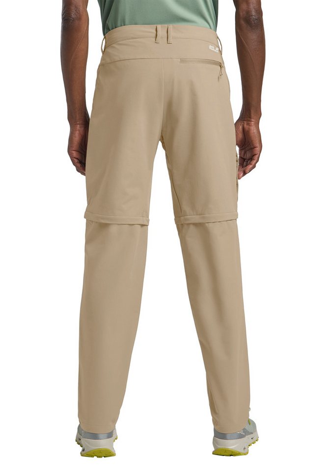 Jack Wolfskin Zip-off-Hose PICO TRAIL ZIP OFF PANTS M atmungsaktives Material, schnell trocknend, wasserabweisend Bild 2