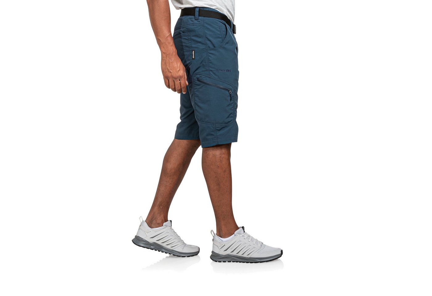 Schöffel Shorts Shorts Silvaplana2 kurze Hose, schnell trocknendes Material, hoher Feuchtigkeitstransport