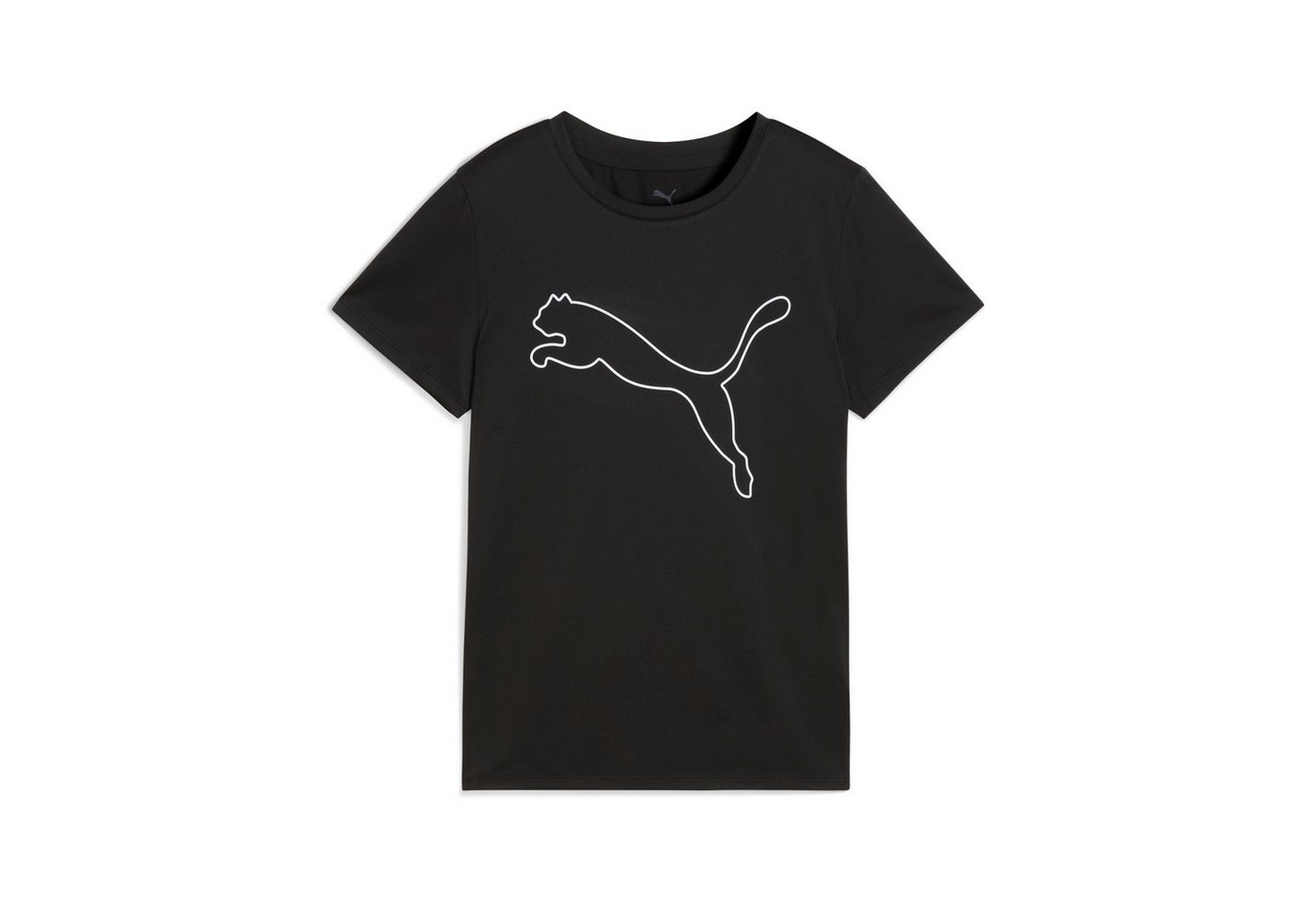 PUMA Trainingsshirt W TAD ESSENTIAL LOGO TEE Kurzarm, Sportmode, mit Rundhalsausschnitt