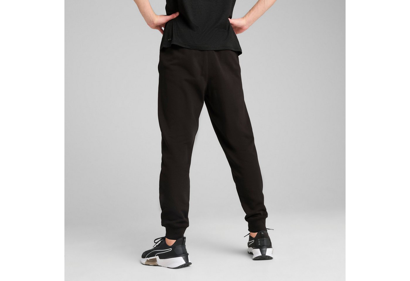 PUMA Trainingshose M TAD ESSENTIALS FRENCH TERRY JOGGER für Training, mit elastischem Bund, mit offenen Eingrifftaschen Bild 2