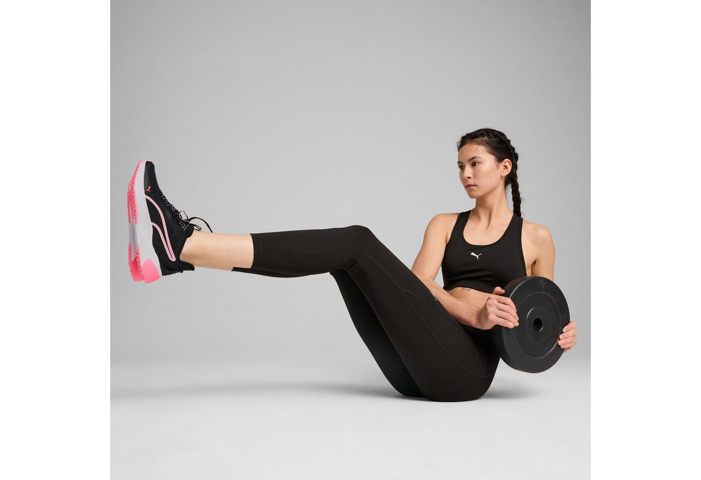 PUMA Trainingstights W TAD ESSENTIAL TIGHT - HW 78 schmale Passform, für Fitness und sportliche Aktivitäten, 7/8-Länge Bild 2