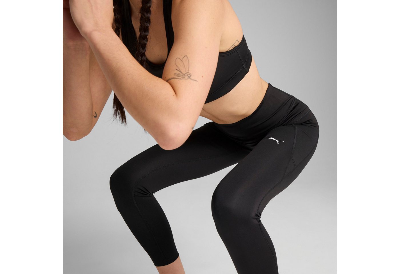 PUMA Trainingstights W TAD ESSENTIAL TIGHT - HW 78 schmale Passform, für Fitness und sportliche Aktivitäten, 7/8-Länge Bild 4