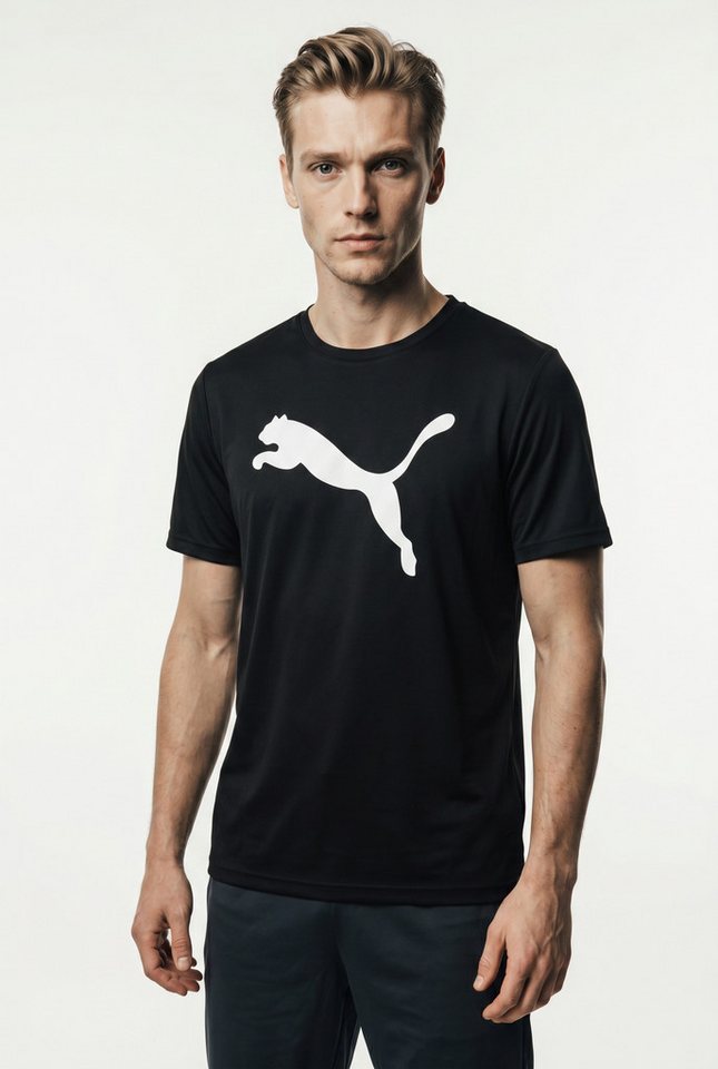 PUMA Trainingsshirt M TAD ESSENTIALS SOLID CAT TEE (CF BIG CAT) Kurzarm, für Sportmode, mit Rundhalsausschnitt