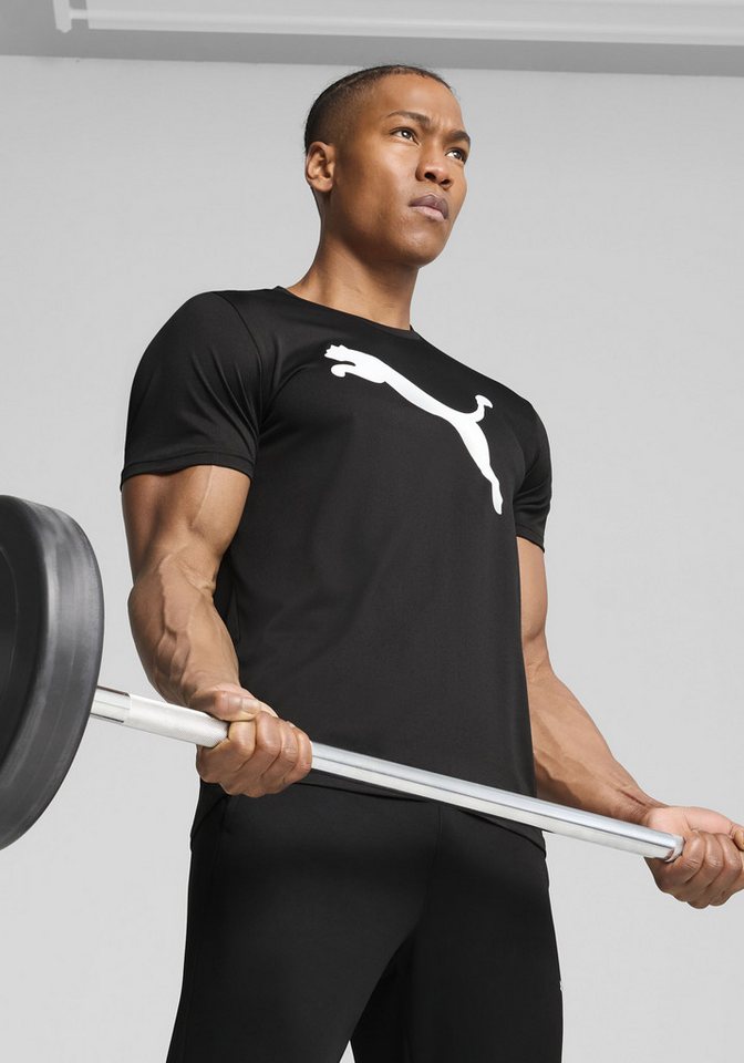 PUMA Trainingsshirt M TAD ESSENTIALS SOLID CAT TEE (CF BIG CAT) Kurzarm, für Sportmode, mit Rundhalsausschnitt Bild 2