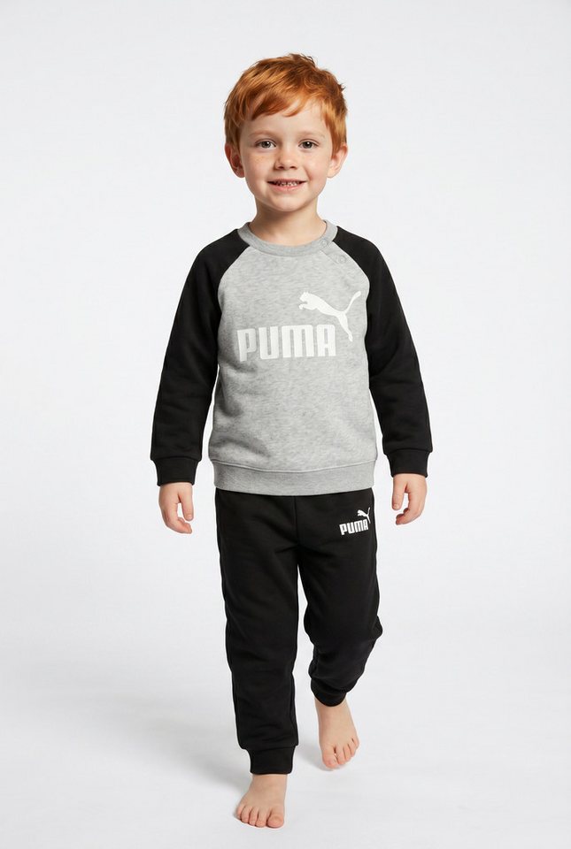 PUMA Trainingsanzug MINICATS ESS RAGLAN CREW SET FL INF (2-tlg), 2-teilig, mit Rundhalsausschnitt, mit innenliegendem Kordelzug Bild 3