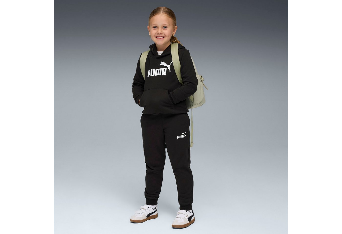 PUMA Trainingsanzug ESS NO1 LOGO SWEAT SUIT FL PS (2-tlg), mit Kapuze, bequeme Passform Bild 4