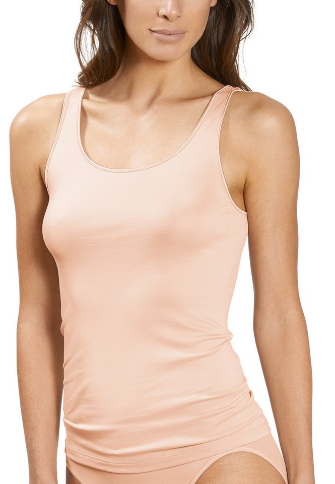 Mey Sporttop SERIE EMOTION ohne Seitennähte, breite Träger, Feinripp, Rundhalsausschnitt Bild 4