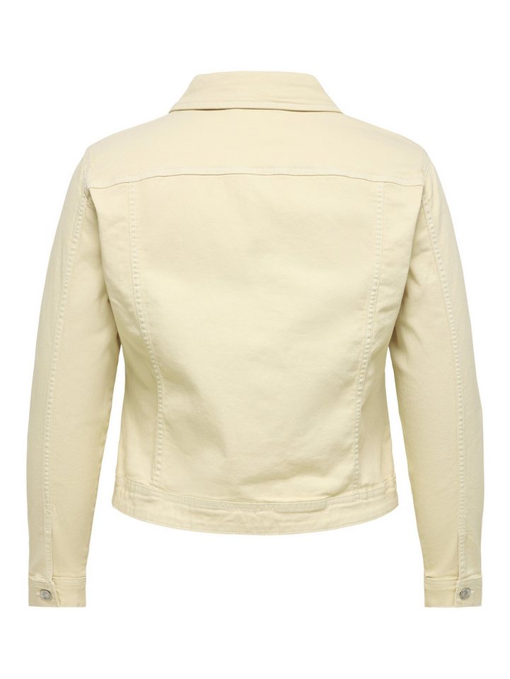 ONLY CARMAKOMA Jeansjacke CARWESPA COLOUR DENIM JACKET DNM Baumwollmischung