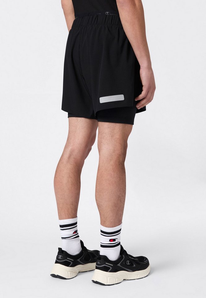 Champion Trainingsshorts aus Polyester und Elasthan, in den Größen S bis XXL Bild 3