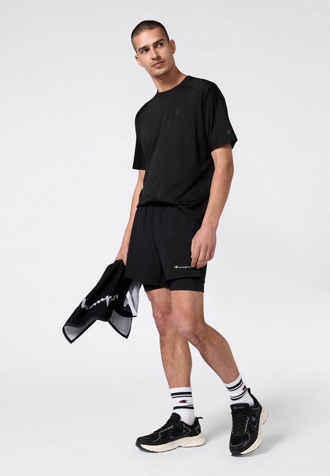 Champion Trainingsshorts aus Polyester und Elasthan, in den Größen S bis XXL Bild 4