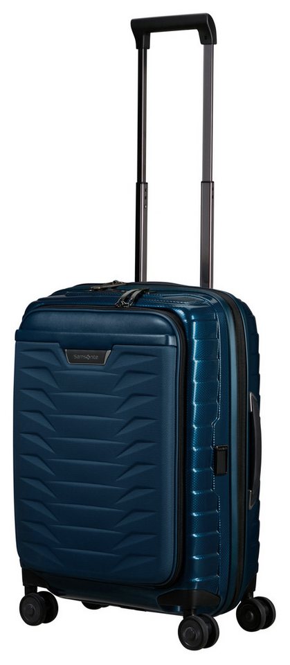 Samsonite Hartschalen-Trolley PROXIS 55 EXP easy access, 4 Rollen, aus Polypropylen, mit Kreuzspanngurten und Reißverschluss-Trennwänden Bild 2