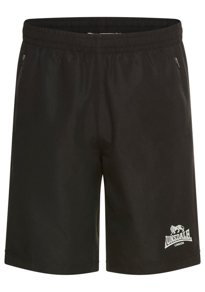 Lonsdale Trainingsshorts BROXFIELD mit seitlichen Reißverschlusstaschen, aus leichtem Polyestergewebe Bild 4