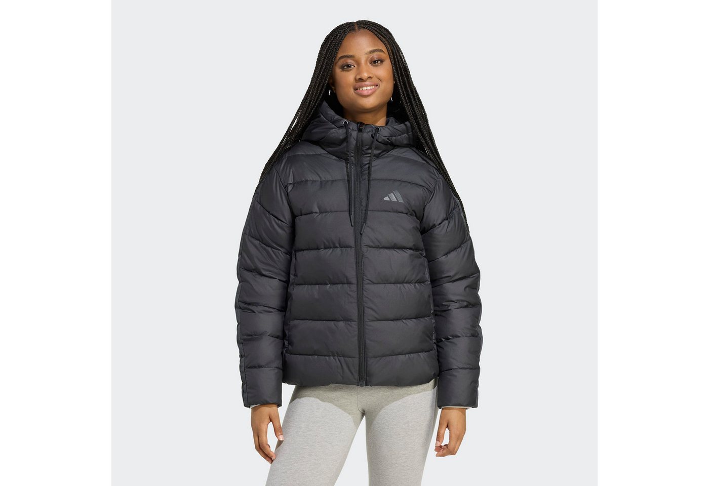 adidas Sportswear Outdoorjacke ESSENTIALS CLIMAWARM 3-STREIFEN mit Kapuze, CLIMAWARM Bild 3