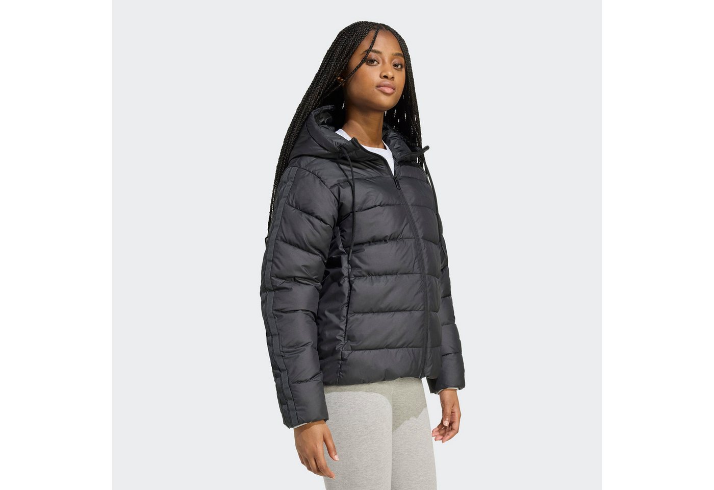 adidas Sportswear Outdoorjacke ESSENTIALS CLIMAWARM 3-STREIFEN mit Kapuze, CLIMAWARM Bild 4
