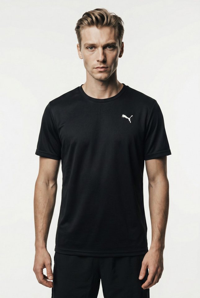 PUMA Trainingsshirt M TAD ESSENTIAL POLY TEXTURE TEE Trainings-T-Shirt, mit Rundhalsausschnitt, mit Kurzarm Bild 5