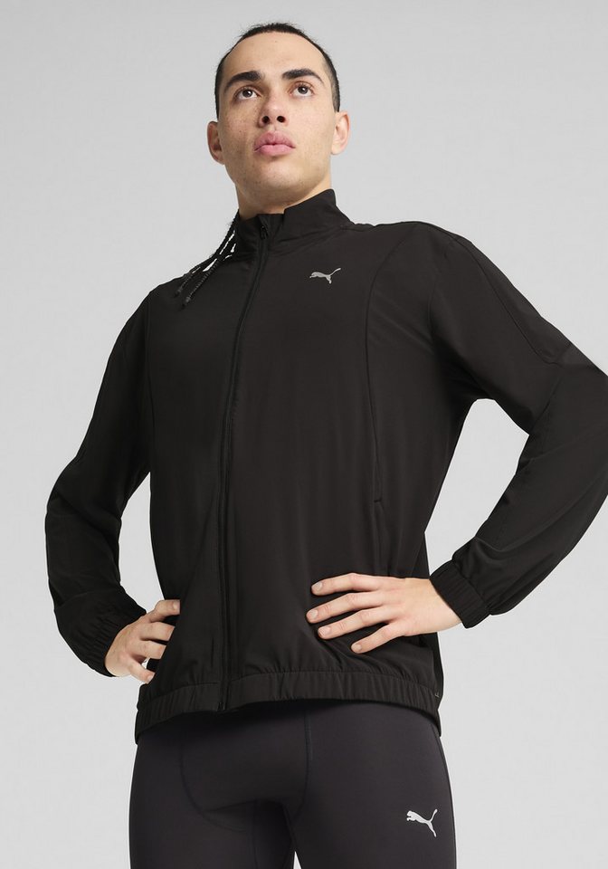 PUMA Trainingsjacke RUN VELOCITY WOVEN JACKET mit Nahttaschen, mit Reißverschluss und Schutzleiste, atmungsaktiv Bild 3