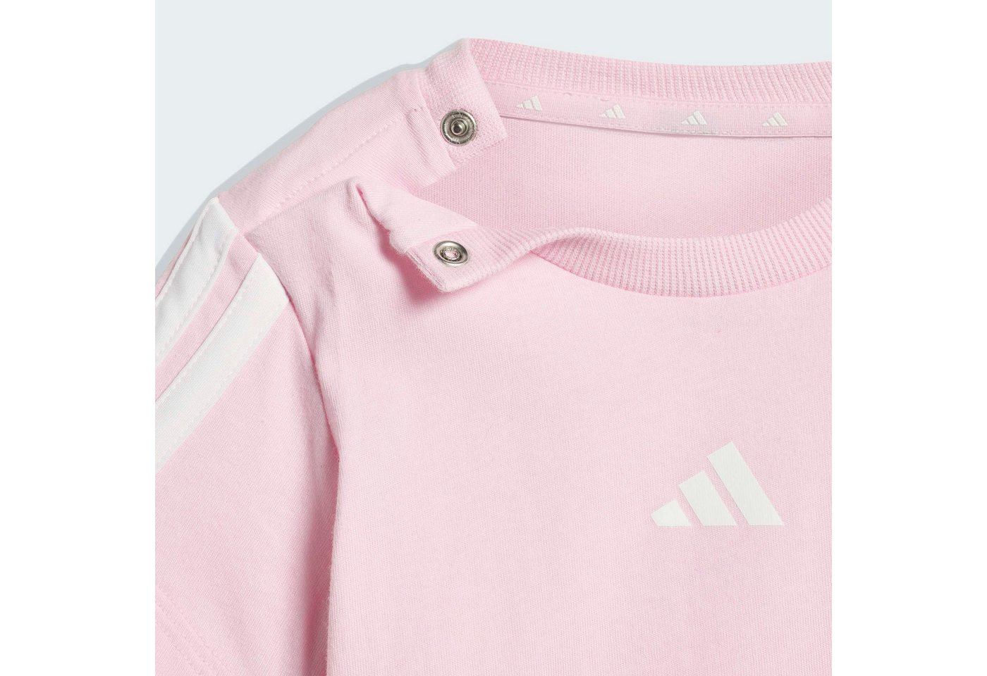 adidas Sportswear Trainingsanzug ESSENTIALS KIDS -SET (2-tlg), für Babys, zweiteiliges Set, aus Baumwolle Bild 3