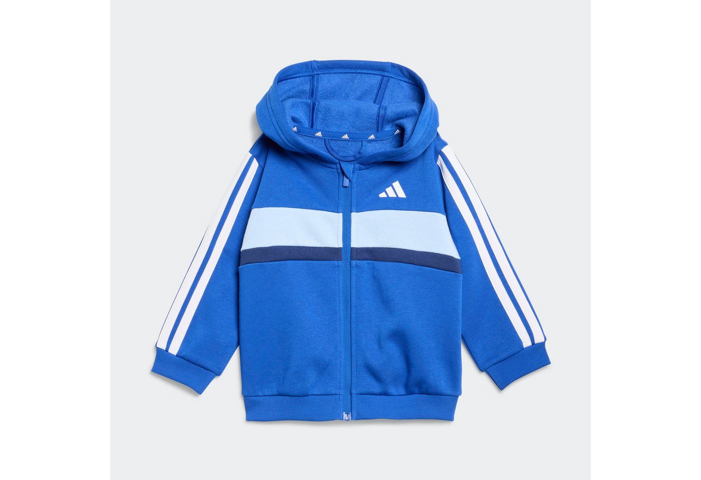 adidas Sportswear Trainingsanzug I 3S TIB FL SET (2-tlg), für Babys und Kleinkinder, zweiteiliges Set, aus Baumwolle