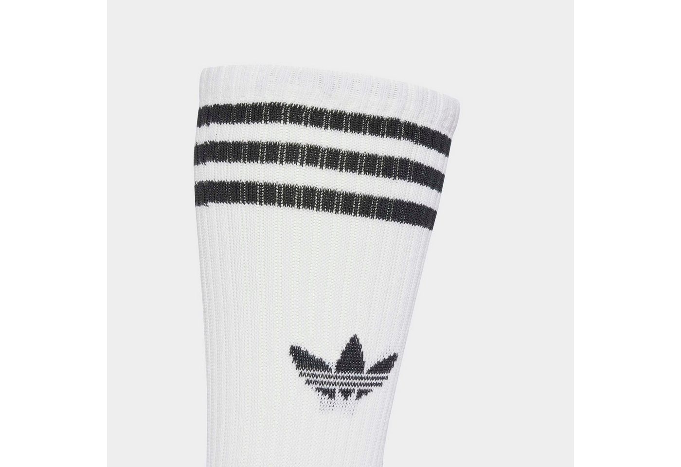 adidas Originals Sportsocken 3-STREIFEN HIGH CREW, 3 PAAR (3-Paar) wadenlange Passform, 3er-Pack, für Erwachsene Bild 3