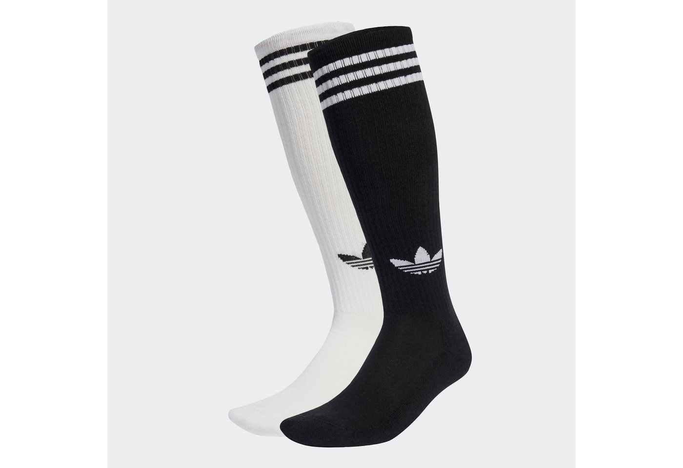 adidas Originals Sportsocken 3-STREIFEN KNIESTRÜMPFE, 2 PAAR (2-Paar) für sportive Aktivitäten und Laufen, 2-teiliges Set Bild 3