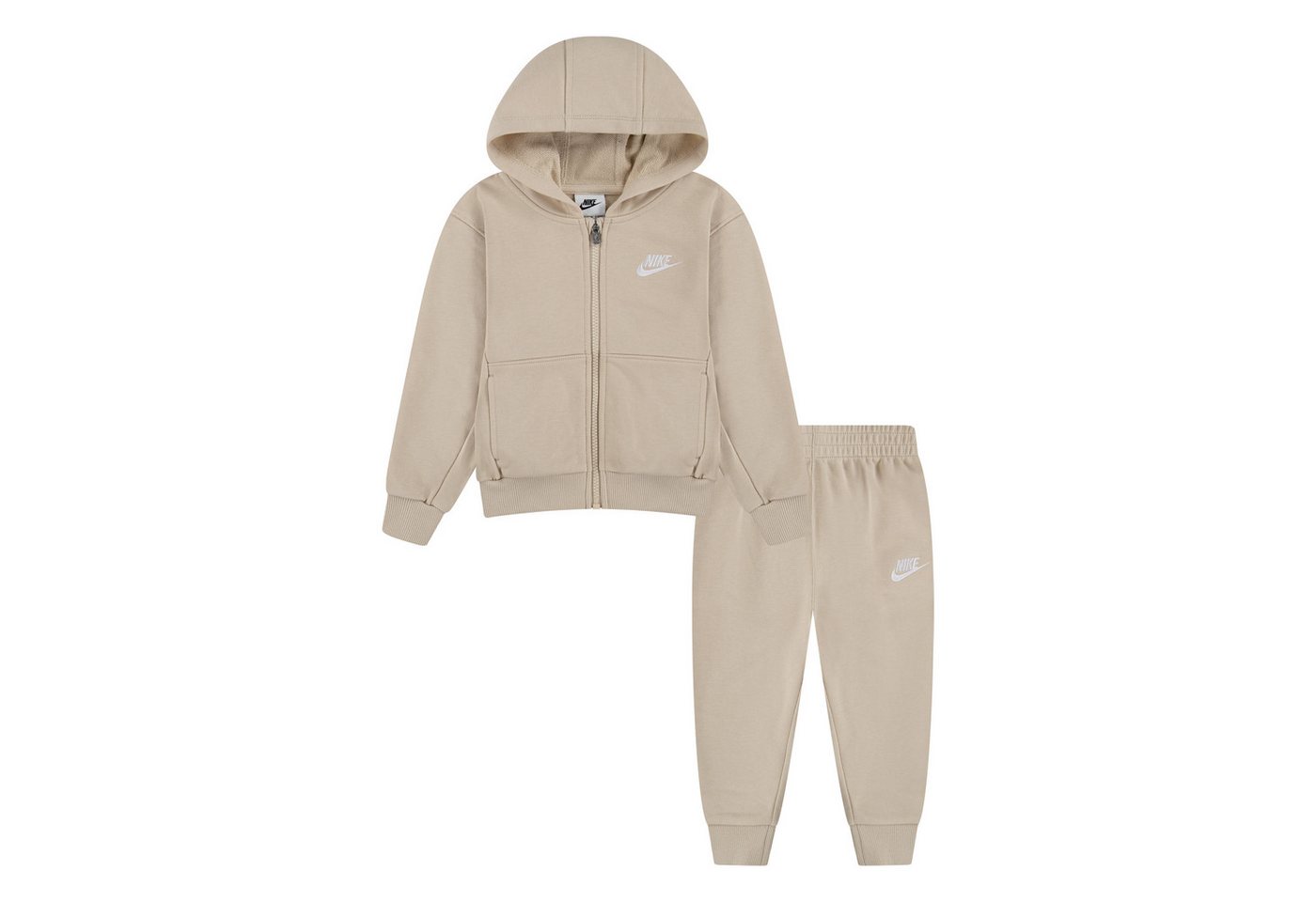 Nike Sportswear Jogginganzug NKN LBR FT FZ CLUB SET (2-tlg), für Kinder, zweiteiliges Set, mit Kapuzenjacke und Jogginghose Bild 5