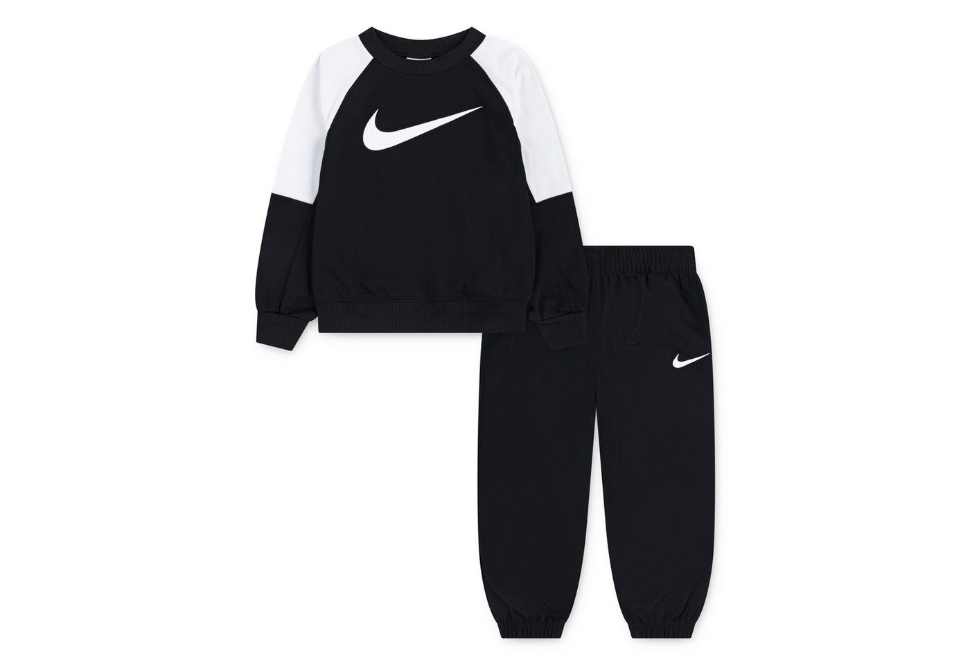 Nike Sportswear Jogginganzug NKN LIFESTYLE ESSENTIALS CREW (2-tlg), für Kinder konzipiert, zweiteiliges Set, aus Polyester Bild 4