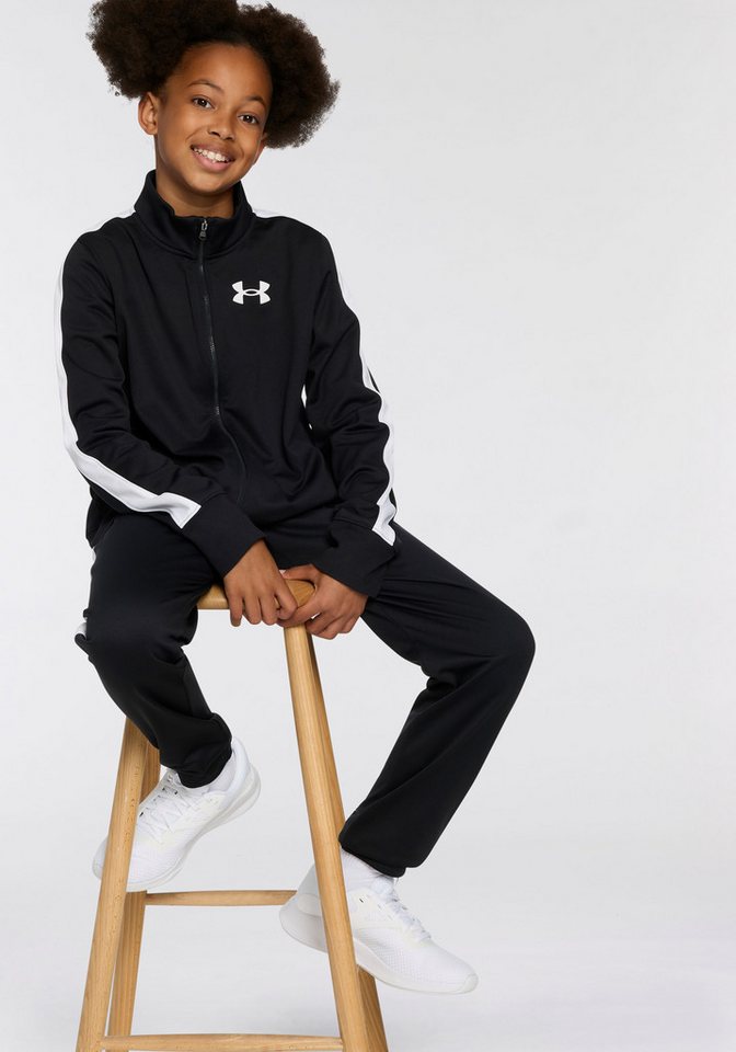 Under Armour® Trainingsanzug UA KNIT TRACK SUIT, schweißableitendes Material, superweiches Obermaterial aus Polyester Bild 2