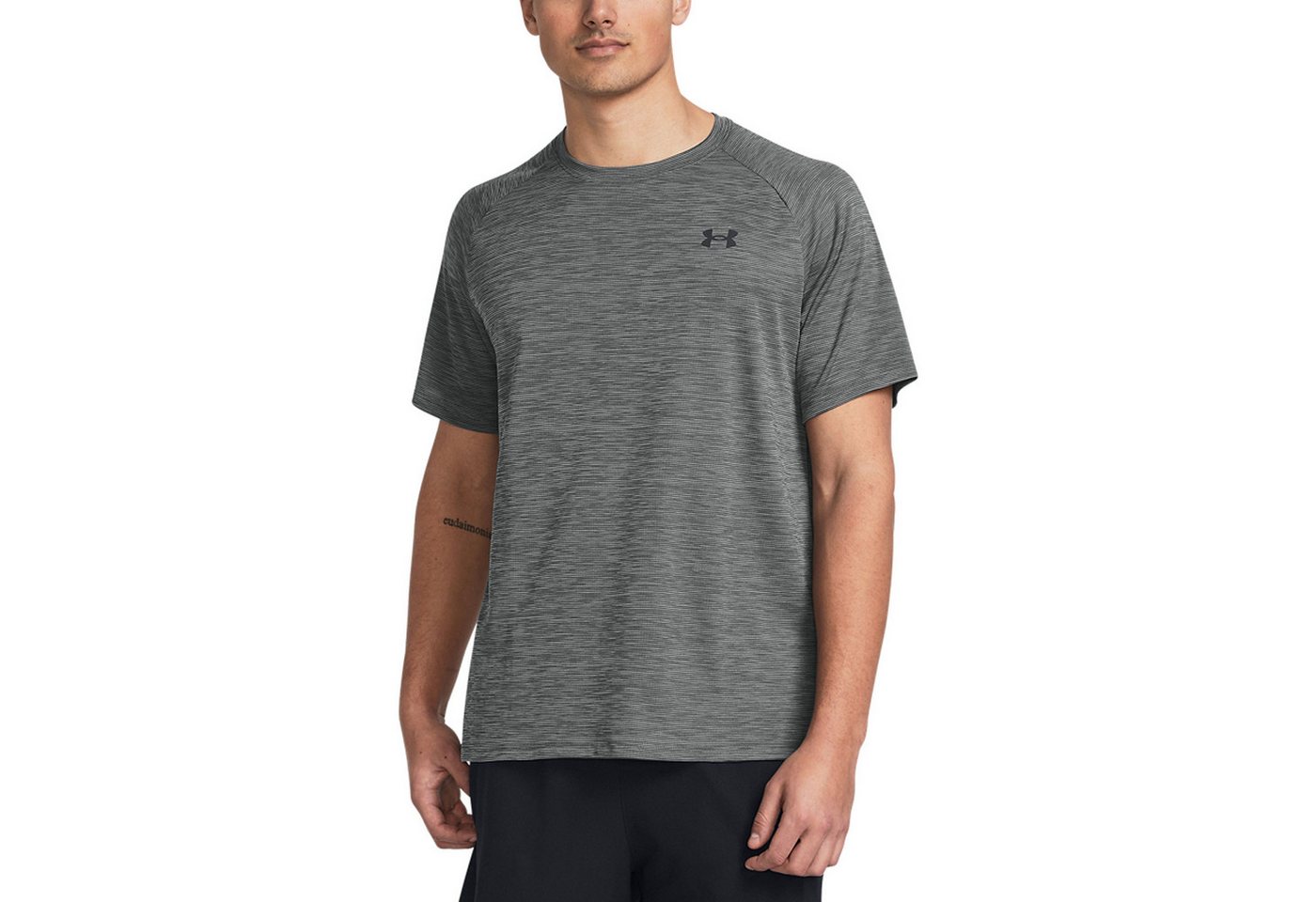 Under Armour® Trainingsshirt UA TECH TEXTURED SS atmungsaktives Material, lockere Passform, mit Kurzarm