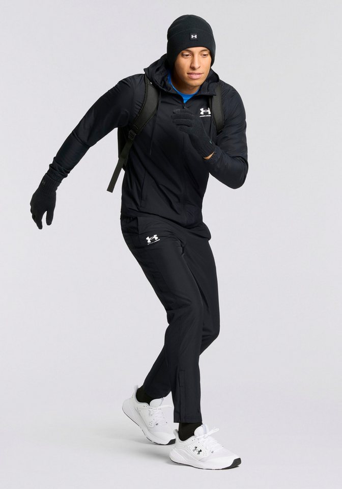 Under Armour® Windbreaker UA RIVAL WVN WINDBREAKER windabweisend, aus Polyester, mit Reißverschluss, normale Länge