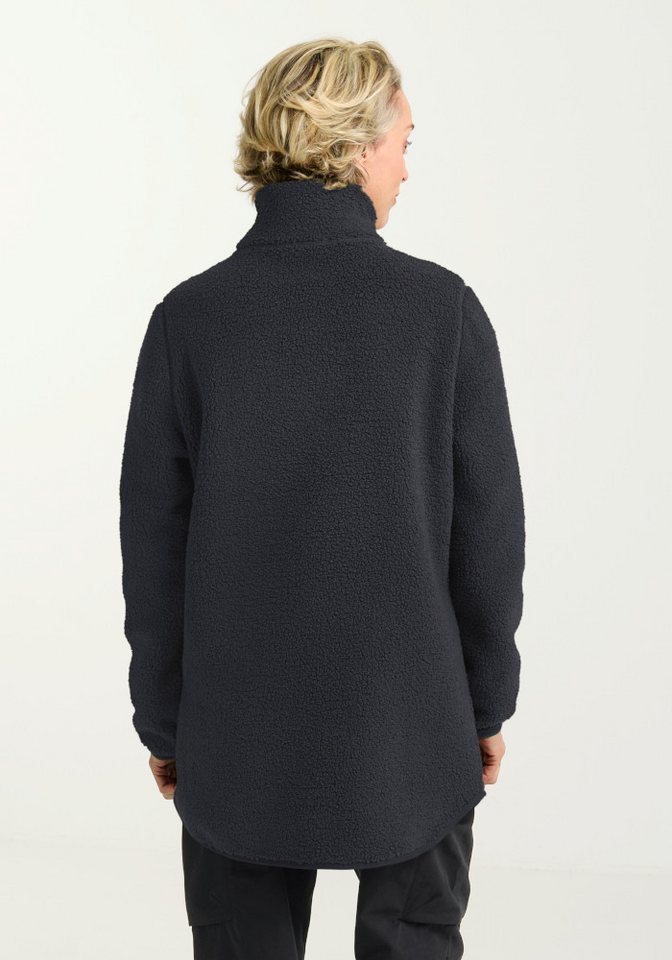 Jack Wolfskin Funktionsmantel HIGH CURL COAT W Fleecemantel, warm & winddicht Bild 2