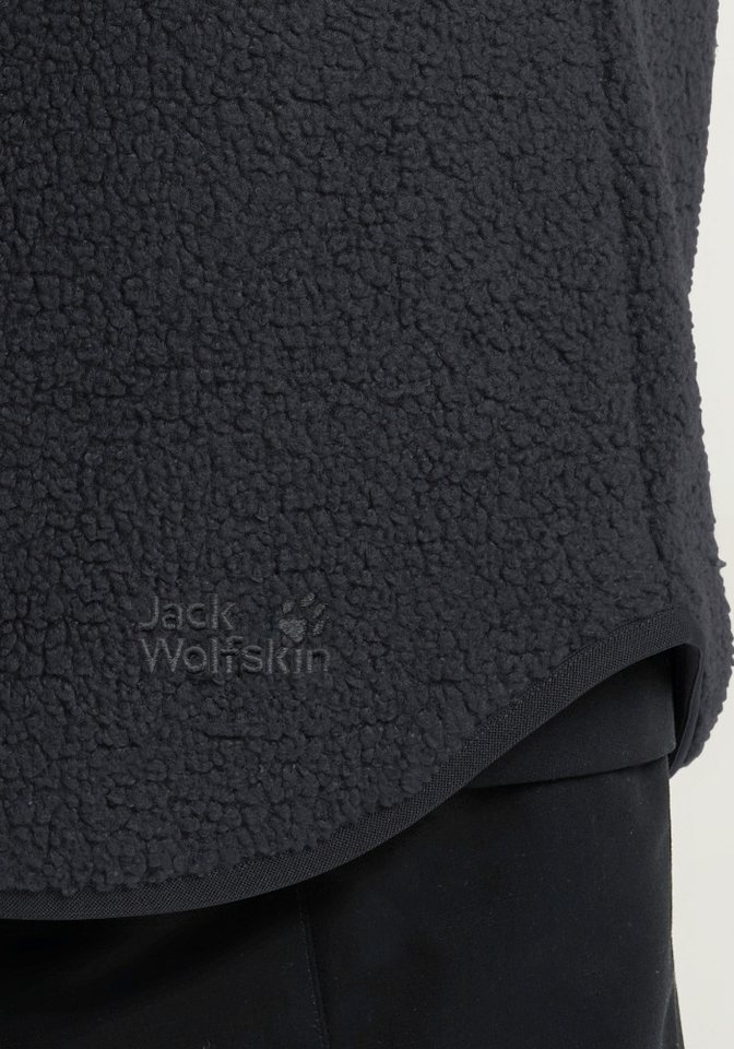 Jack Wolfskin Funktionsmantel HIGH CURL COAT W Fleecemantel, warm & winddicht Bild 5